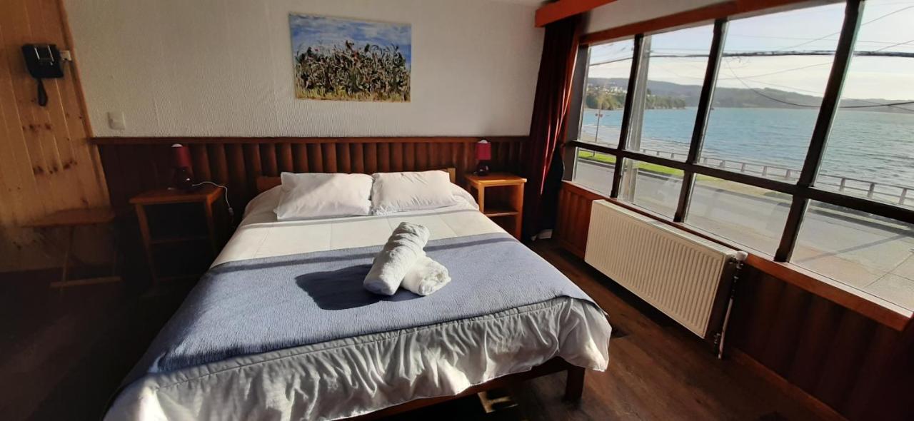 Hostal Vista Al Mar Hct Ancud Esterno foto